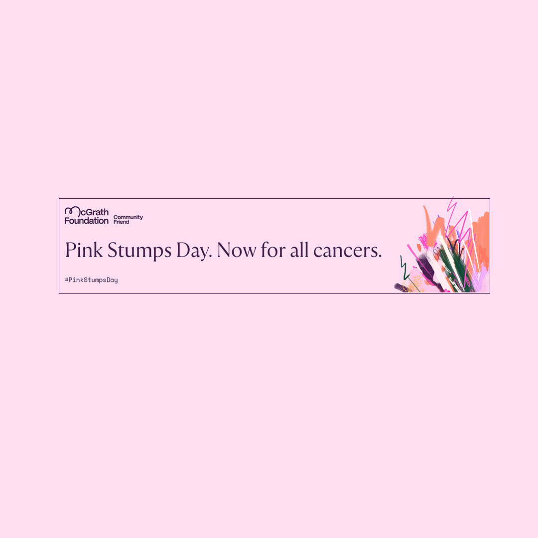 Email Signature Pink Stumps Day