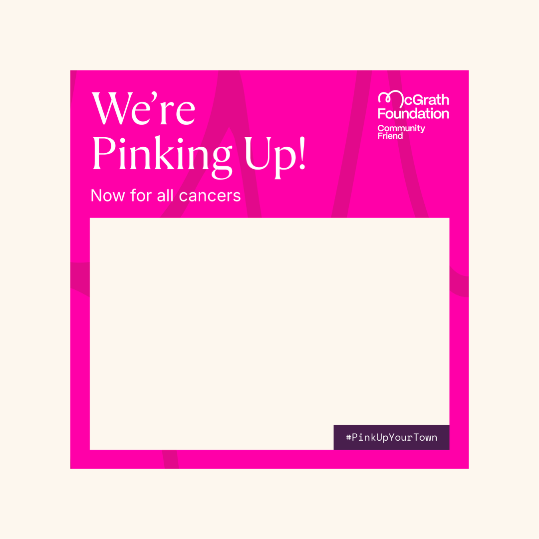 Social Tile - Pink Up Your Town