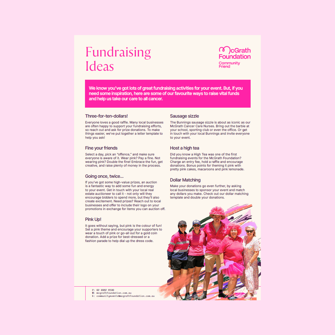 Fundraising Ideas