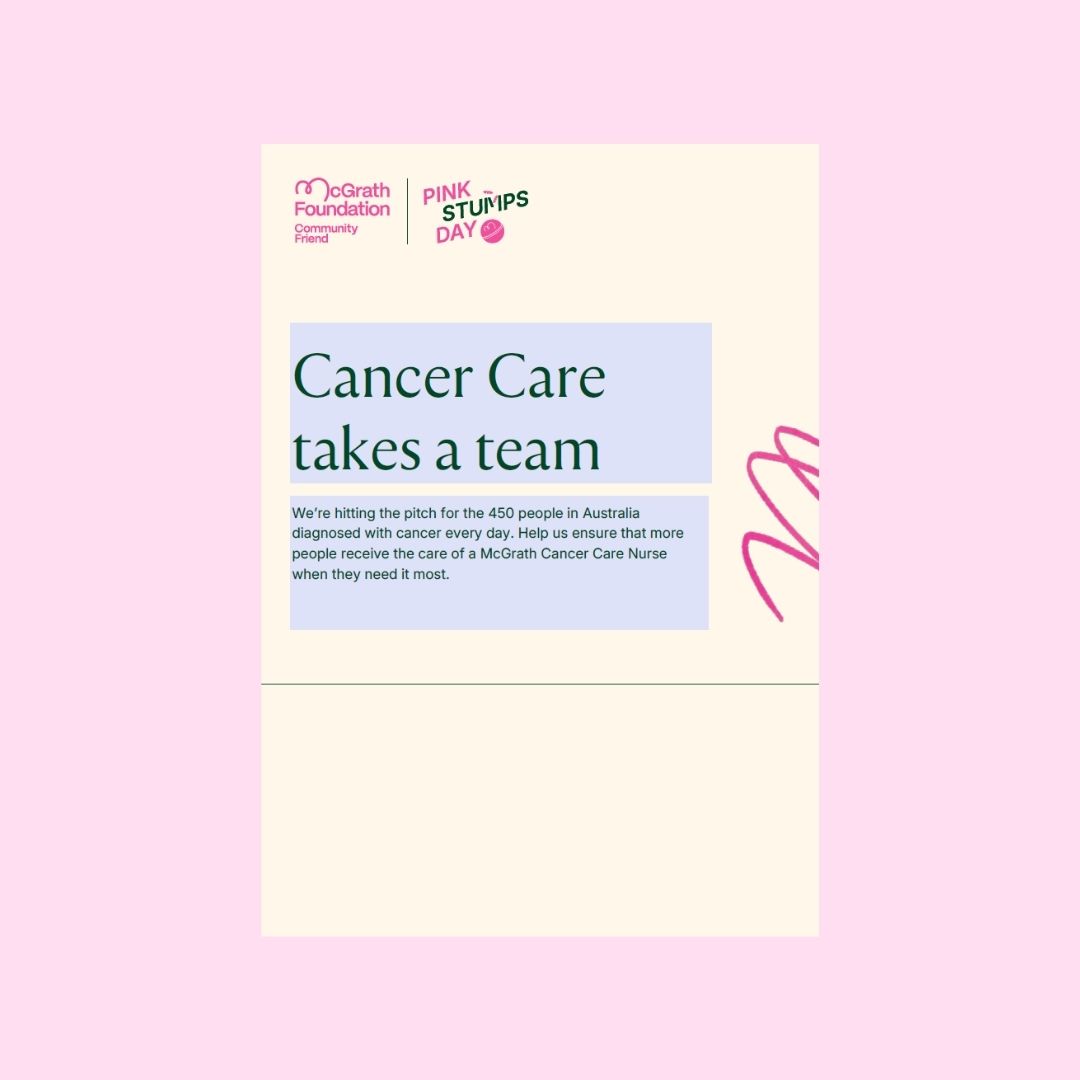 A4 Poster (2) - Pink Stumps Day
