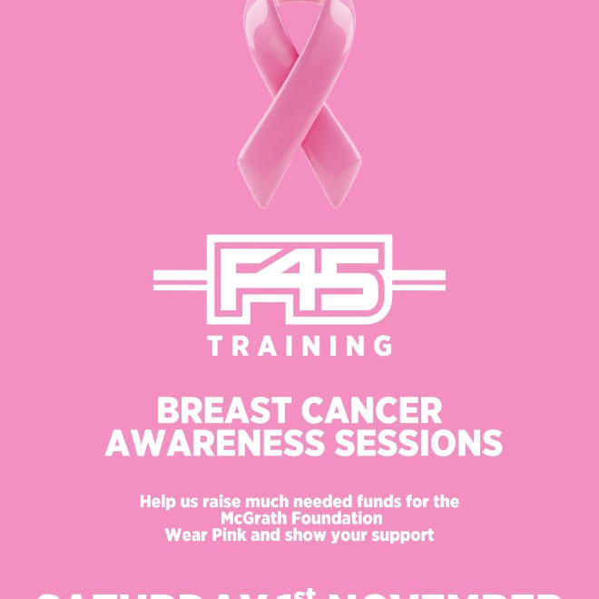 F45 Chelsea Breast Cancer Research Fundraiser