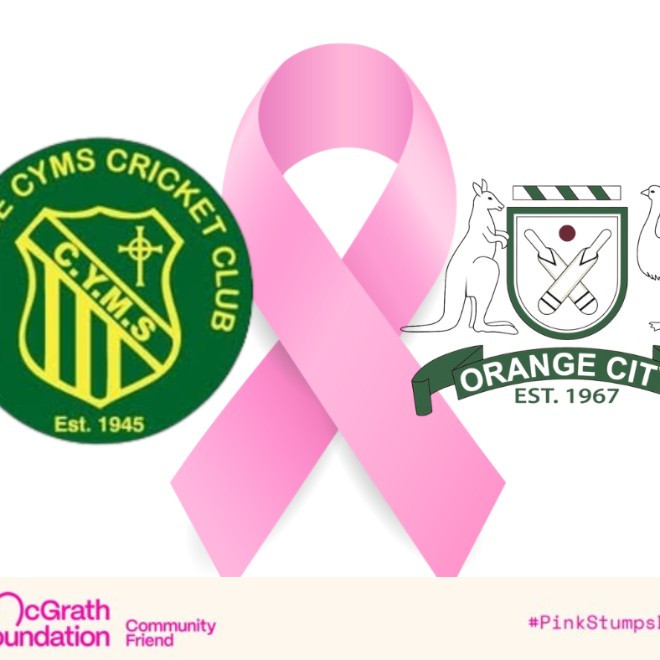 Orange City and CYMS Cricket Clubs - Women's T20 Pink Stumps Day