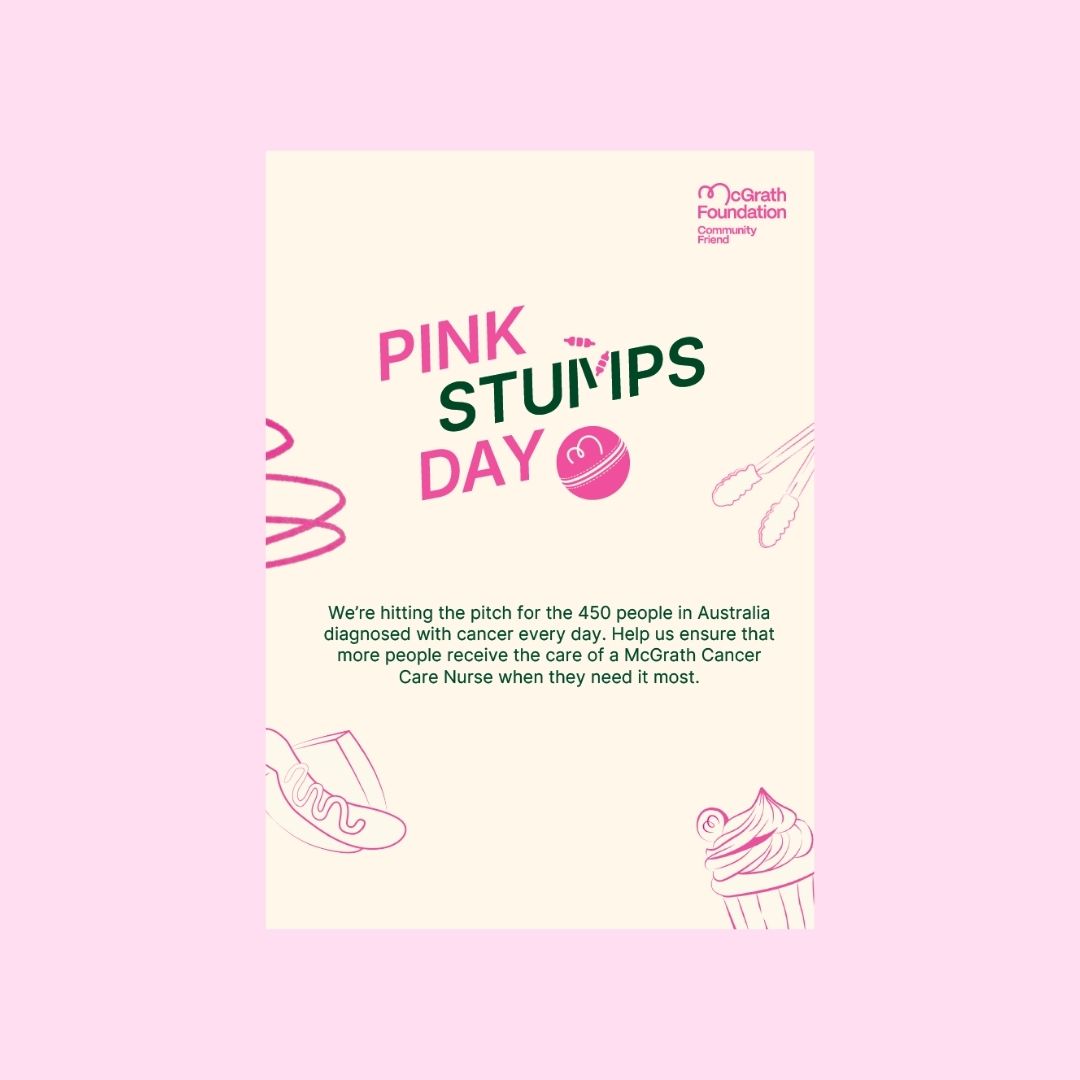 A4 Poster - Pink Stumps Day