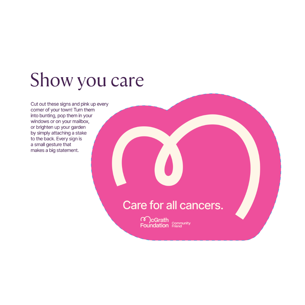 Letterbox Sign (Pink)