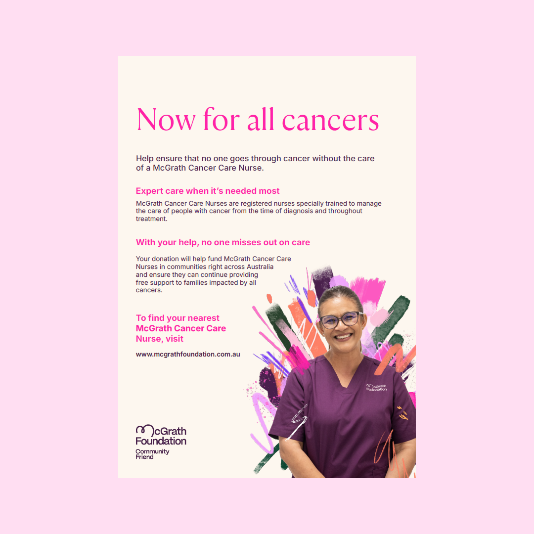McGrath Foundation Info Poster