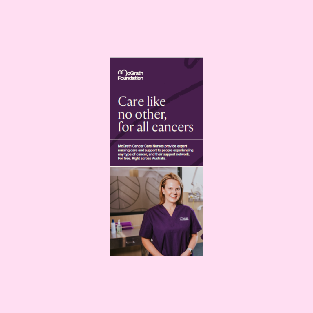 McGrath Cancer Care Nurse brochure
